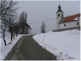 Račevsko jezero - Vrh Svetih Treh Kraljev